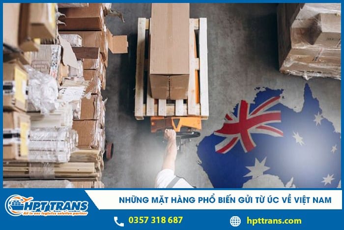 những mặt hàng phổ biến gửi từ úc về việt nam 1