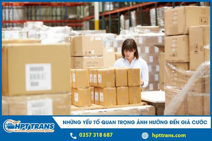 những yếu tố quan trọng ảnh hưởng đến giá cước 1